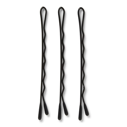 Close up view of MetaGrip premium bobby pins showing rust resistant tips