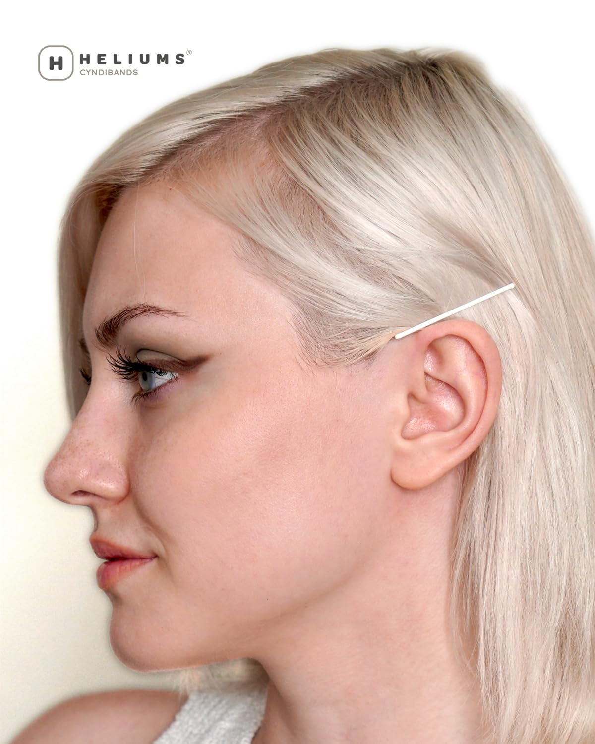 Heliums premium hair accessories for platinum and blonde hair