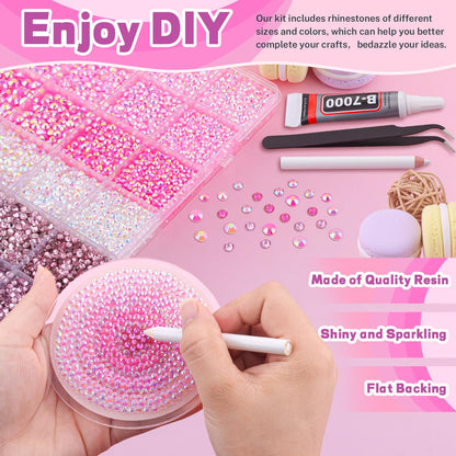 B7000 jewelry glue tubes and crafting tools included in kit