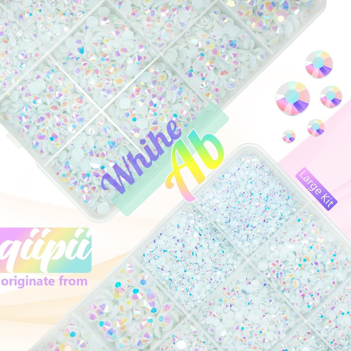 Qiipii bedazzling kit including B7000 jewelry glue tube