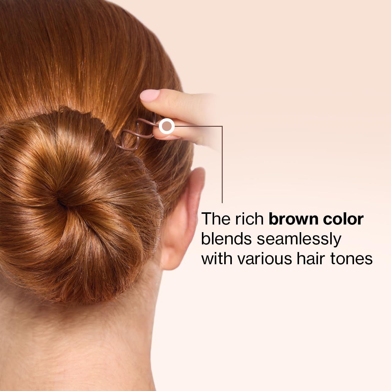 Authentic USA imported Kitsch spiral hair accessories for creating secure buns.