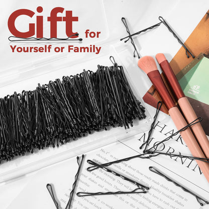 Non slip invisible wave hair pins for women and girls daily styling