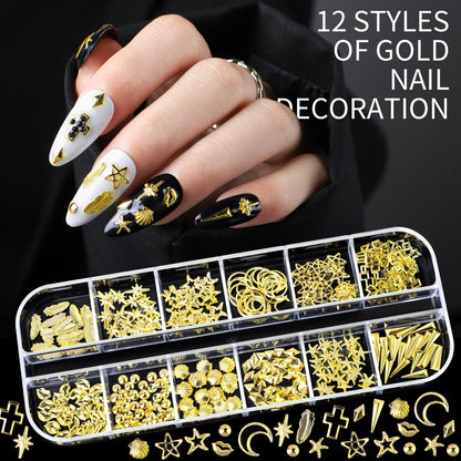 Teenitor nail pearls and 3D decals collection