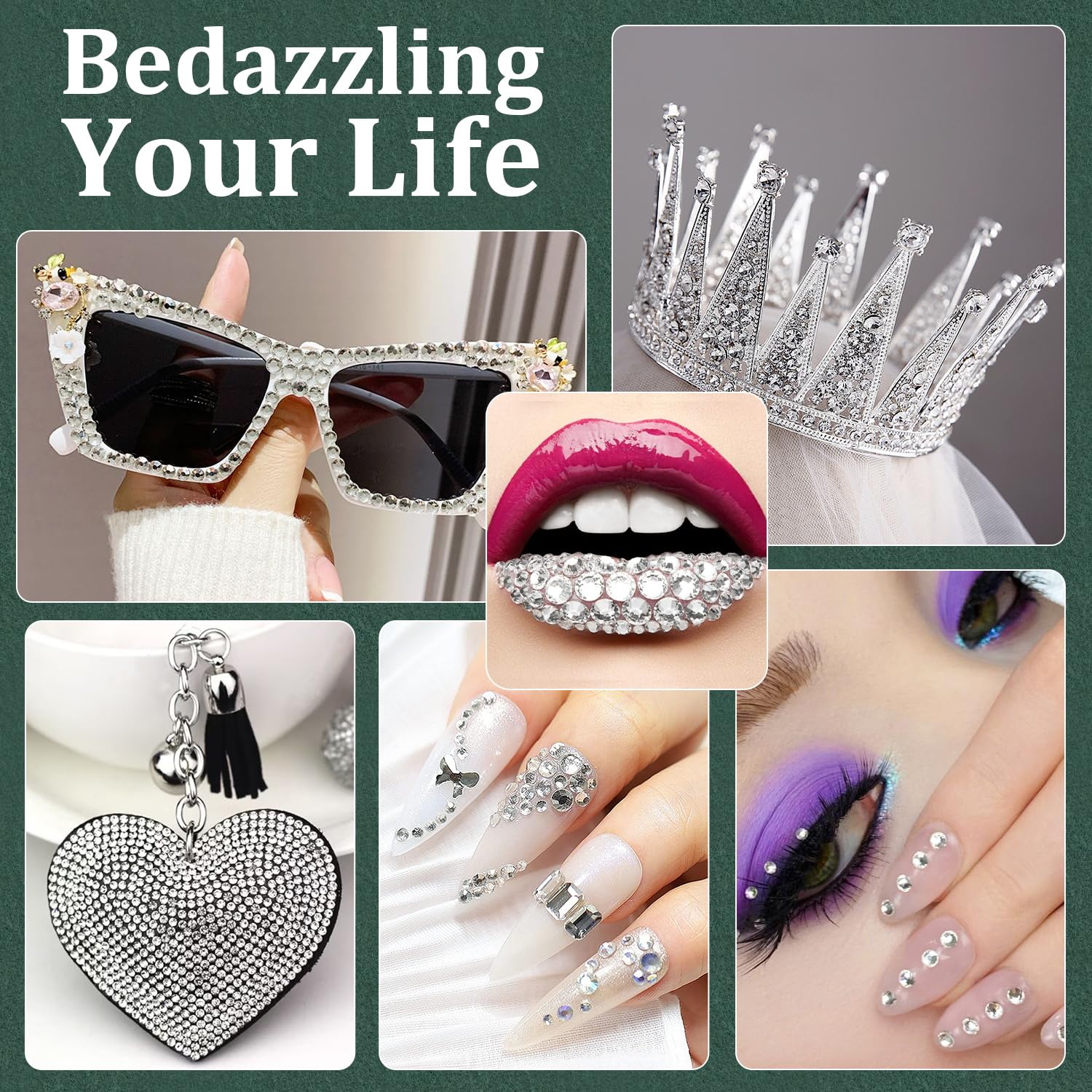 Professional diy nail art and accessory decoration kit