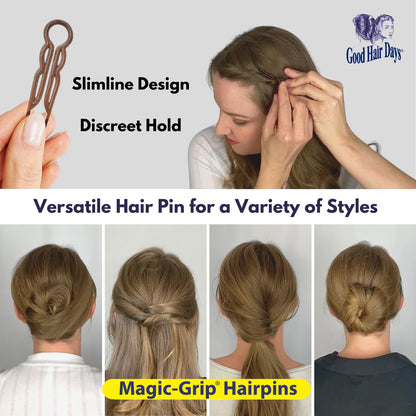 Set of 10 Good Hair Days hair pins packaging