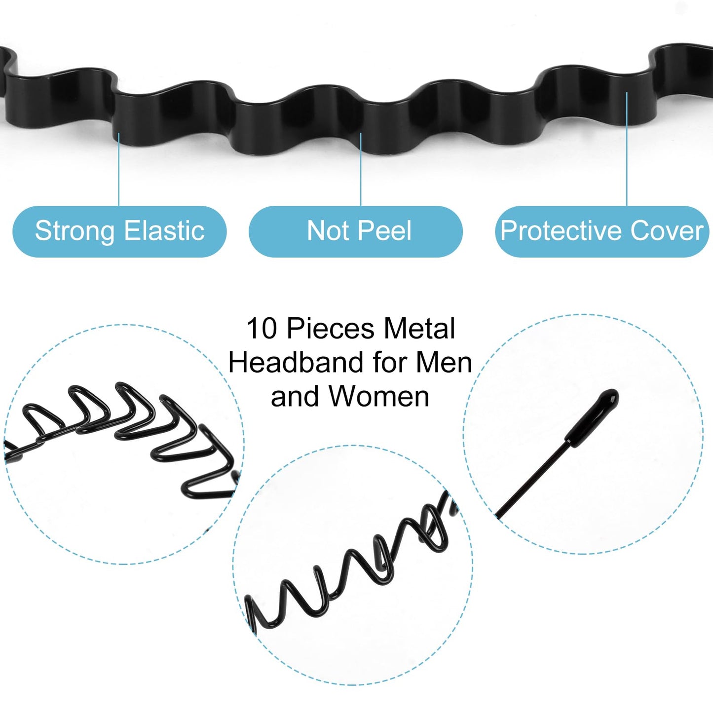 Fenshine 6 piece spring hair hoop collection