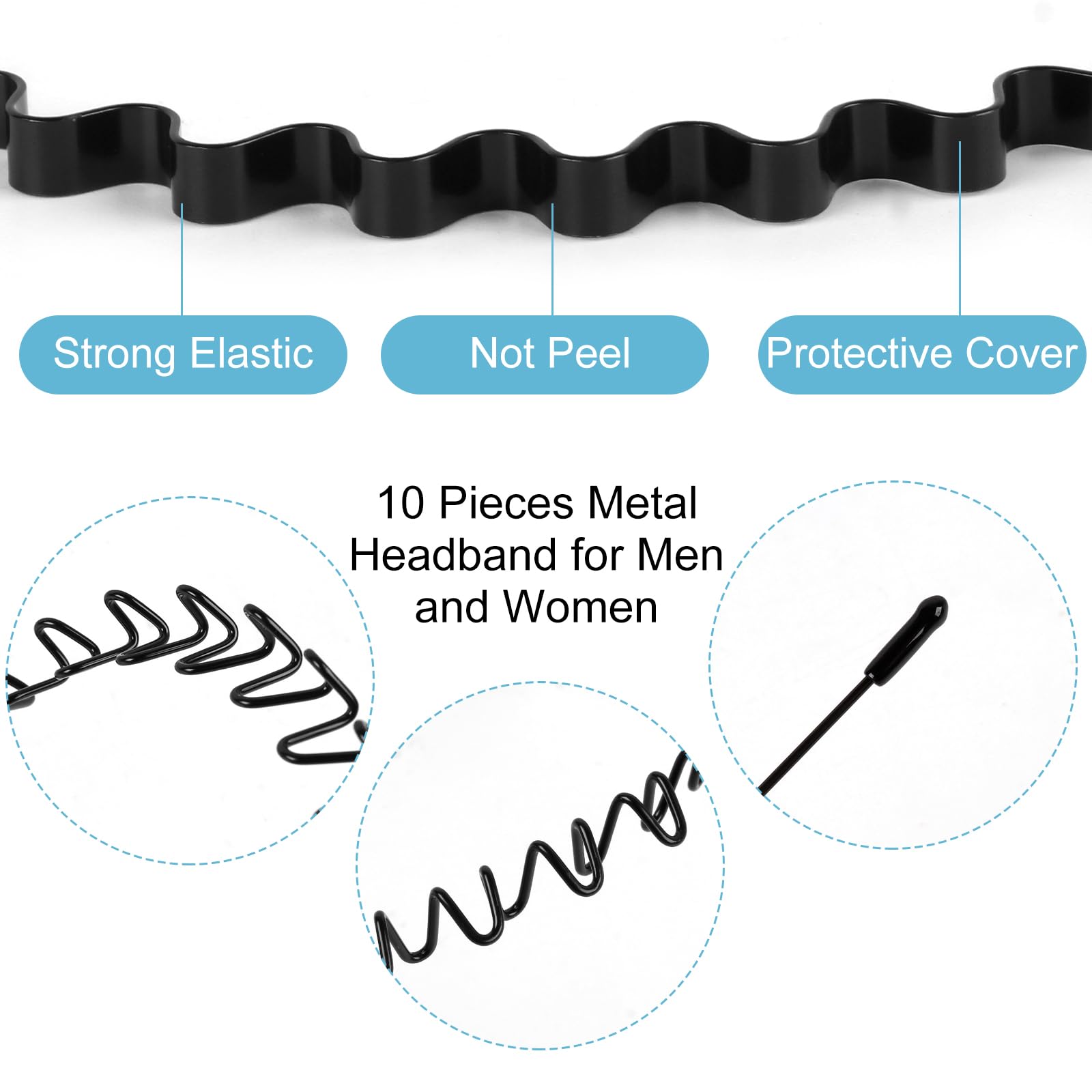 Fenshine 6 piece spring hair hoop collection
