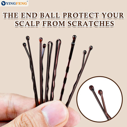 Secure packaging of the imported bulk hair clips set for daily grooming.
