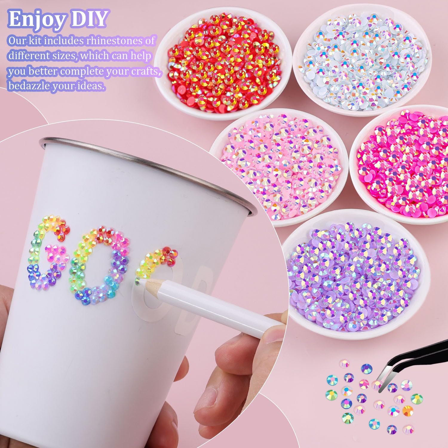 Tinkrstuff craft kit with B7000 glue and application tools