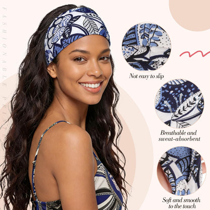Detail of retro knotted design on obeoby headband