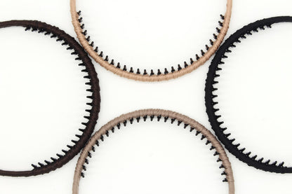 Flat lay of Wovowowo 4 piece headband collection