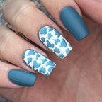 Nail art tools Maniology plate with stamper and scraper