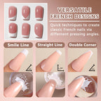 Costica nail art stamping kit for home manicure use