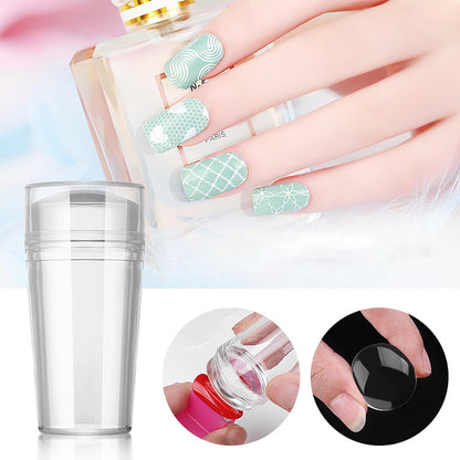 Professional nail art stamper kit components