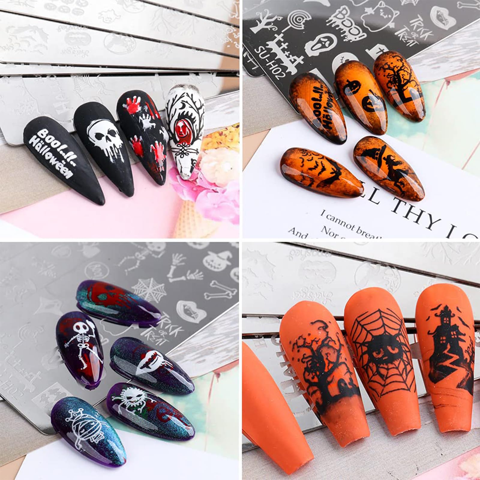 Silicone nail stamper and scraper tool for art application