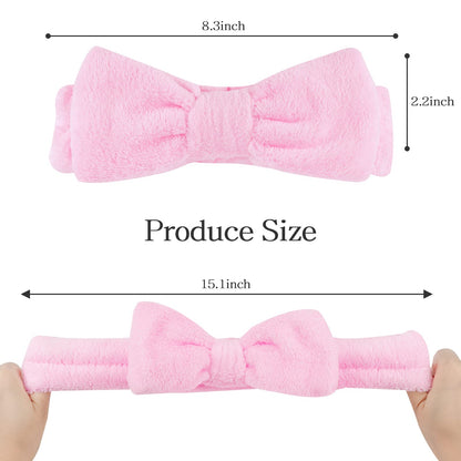 Casoty bow hair band showing material texture