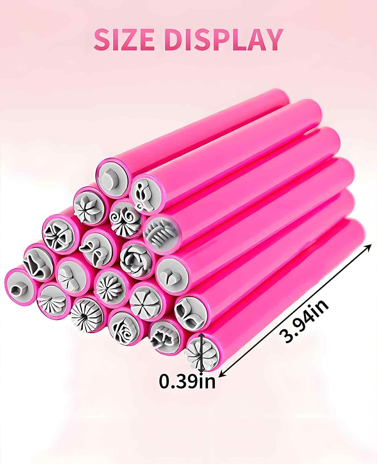 Geyynow floral pattern nail art stamps for DIY manicure