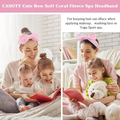 Headband size stretch demonstration for skincare
