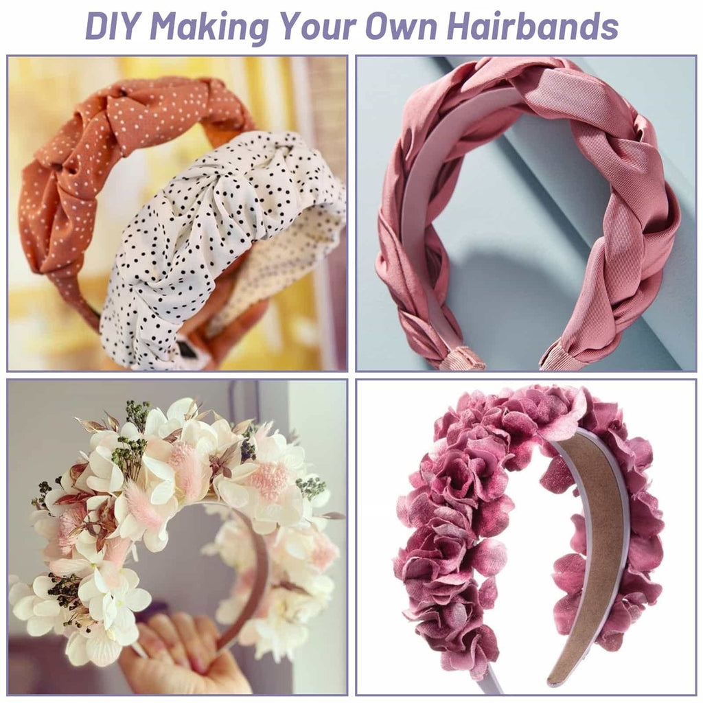 Anezus anti slip ribbon hair accessories for DIY craft projects