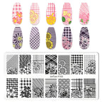 Full 7 piece manicure stamping design tool set