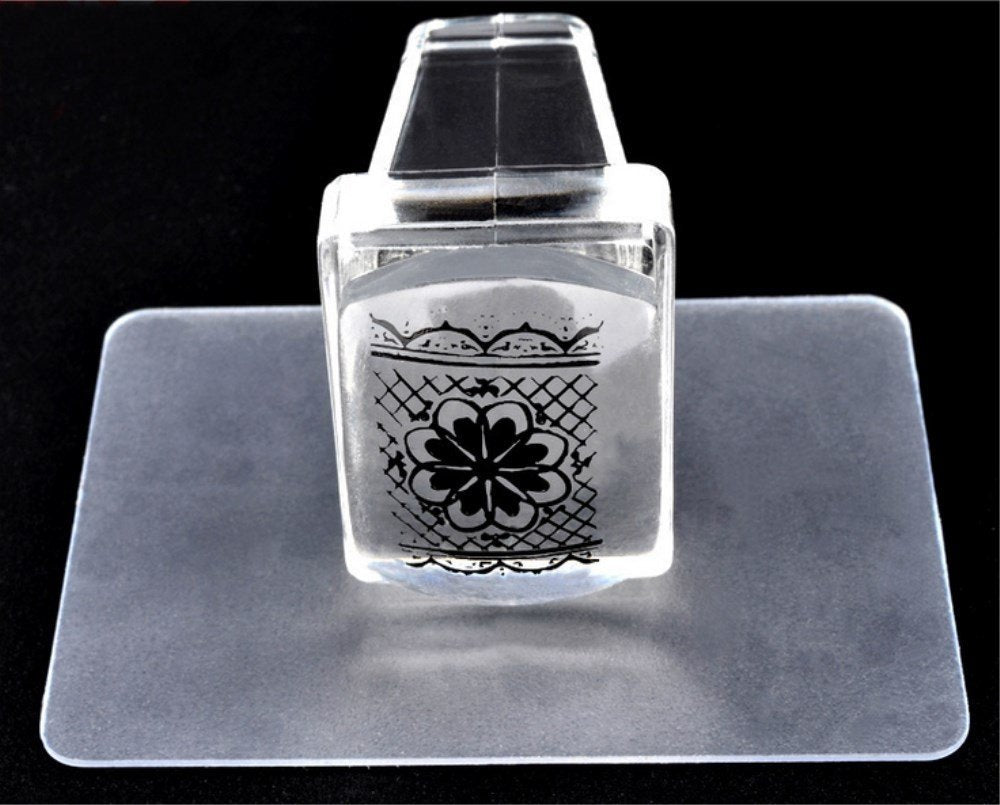 Professional manicure tools for nail design transfer