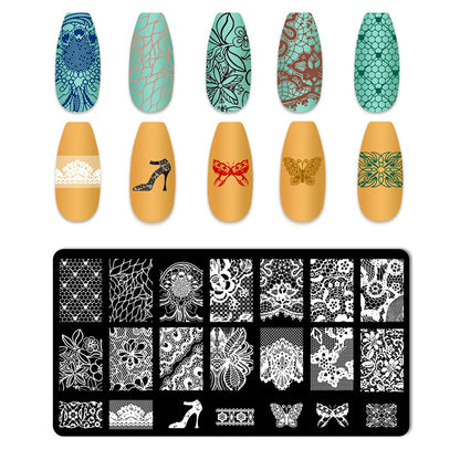 Professional DIY nail art stamping accessories kit