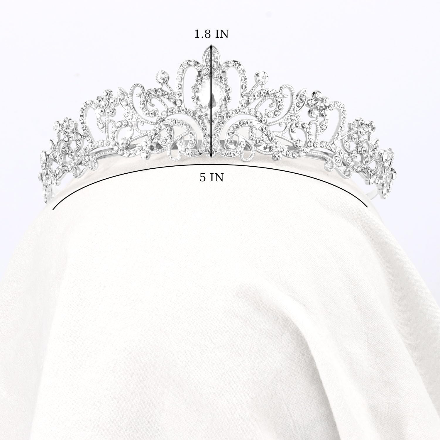 Didder bridal tiara for women and girls