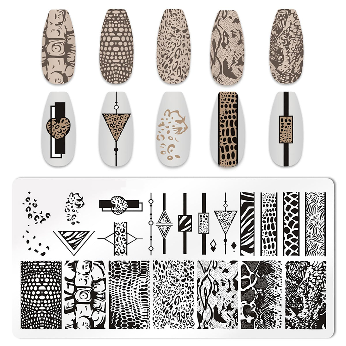 Authentic USA imported nail art stamping kit for home use