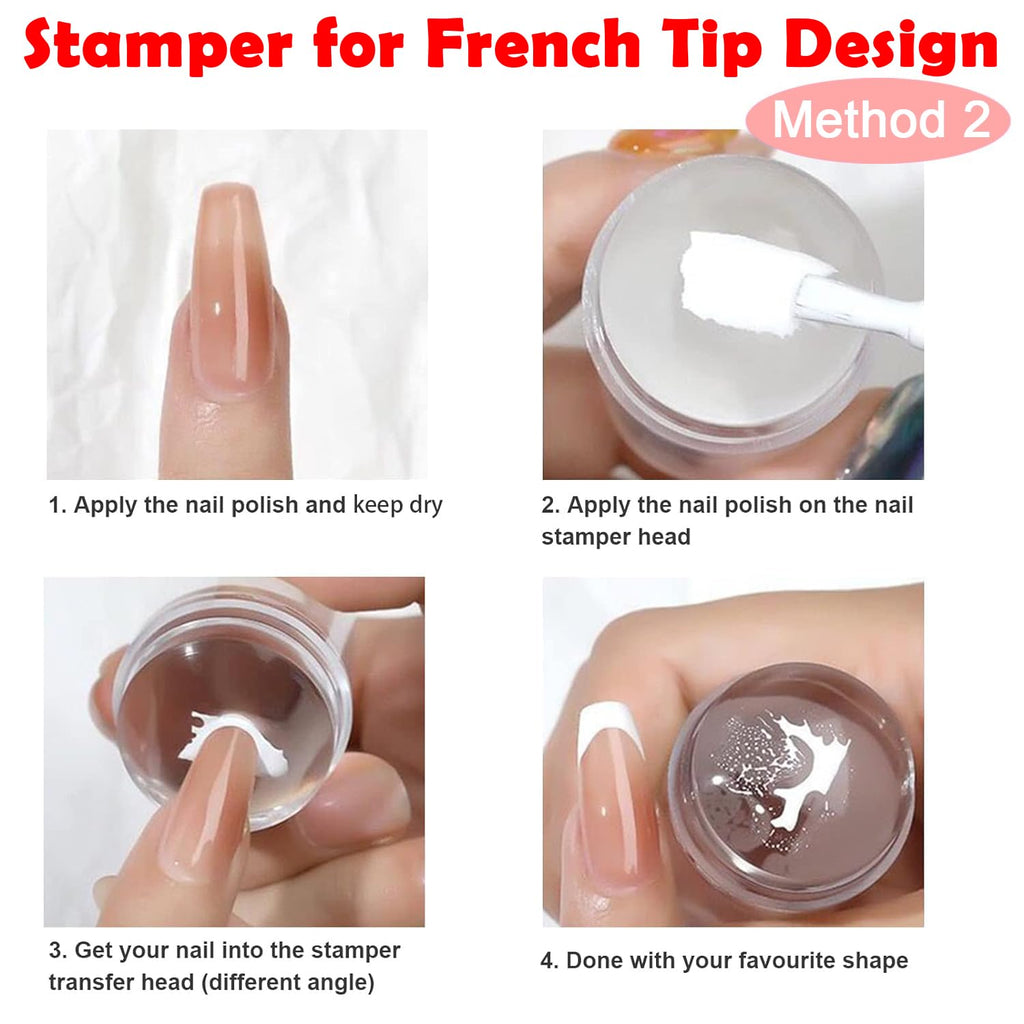 Molilon nail art stamping tool kit components