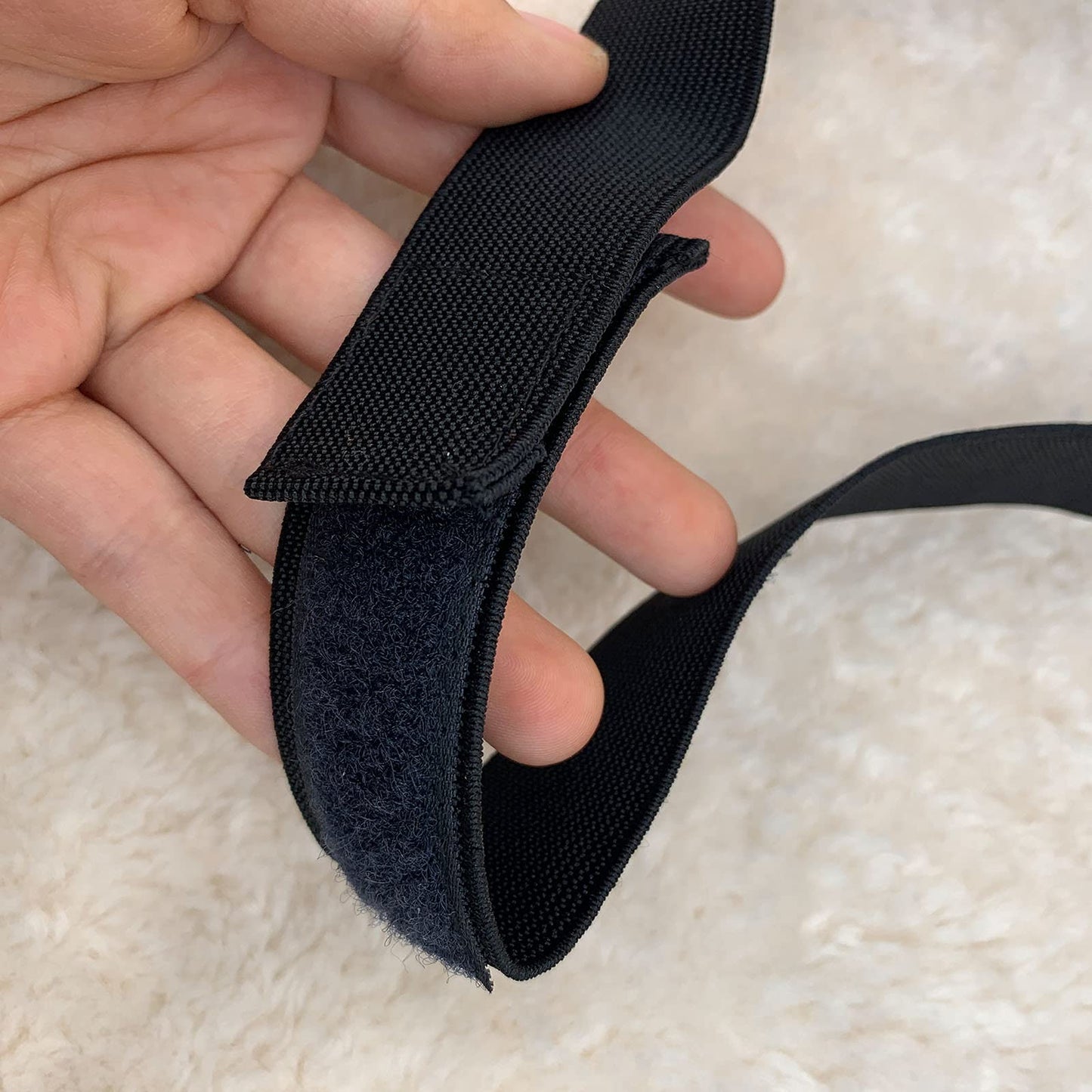 Side profile of Atimiaza lace melting band usage