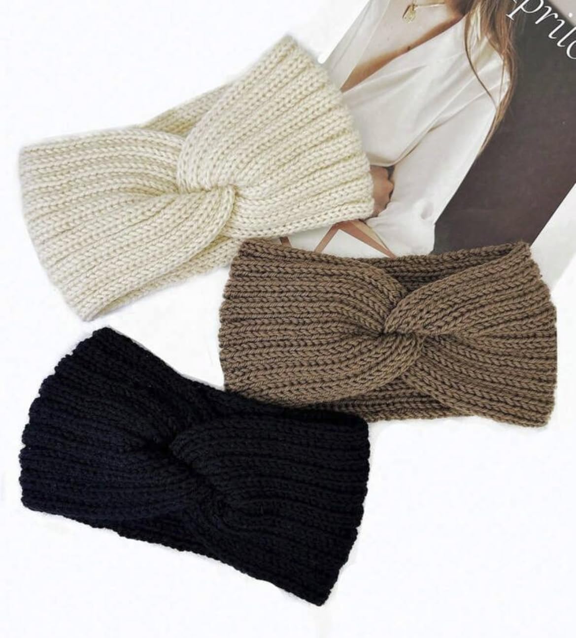 Close up of Brook + Bay fleece lined cable knit texture