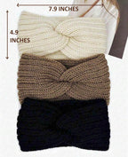 Detailed shot of the twisted criss-cross knot design element