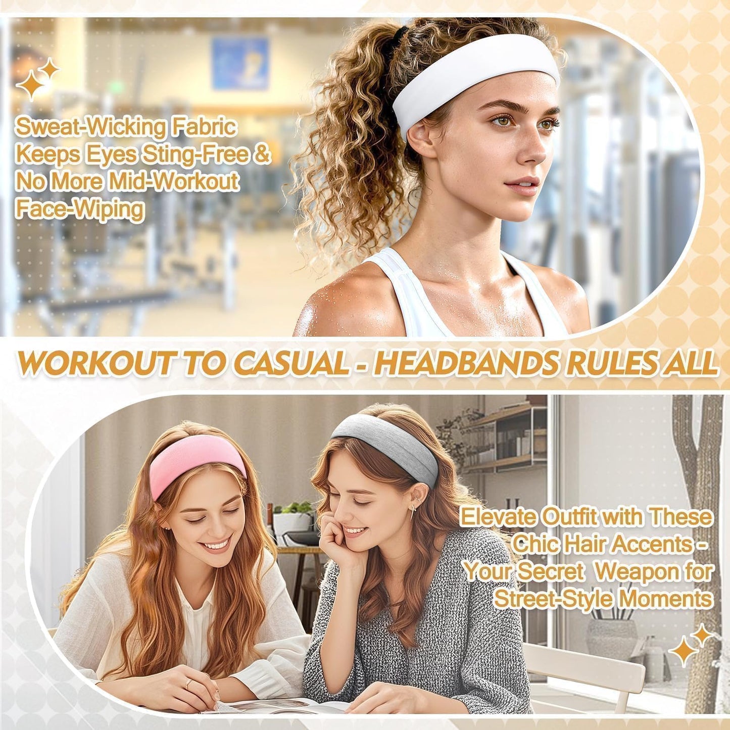Athlete wearing Yunaking headband for outdoor running workout