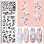 Biutee silicone nail stamper and scraper tool close up