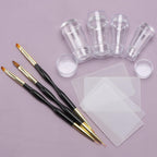 Professional DIY manicure tools for French tips and nail art