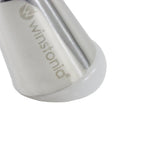 Close up view of the milky white silicone stamping head