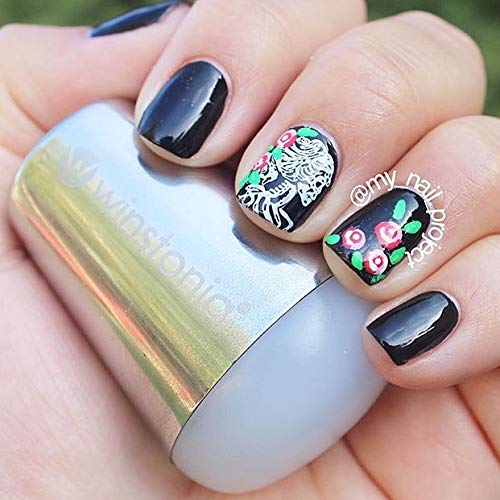 Side profile of Winstonia jumbo nail art stamper tool