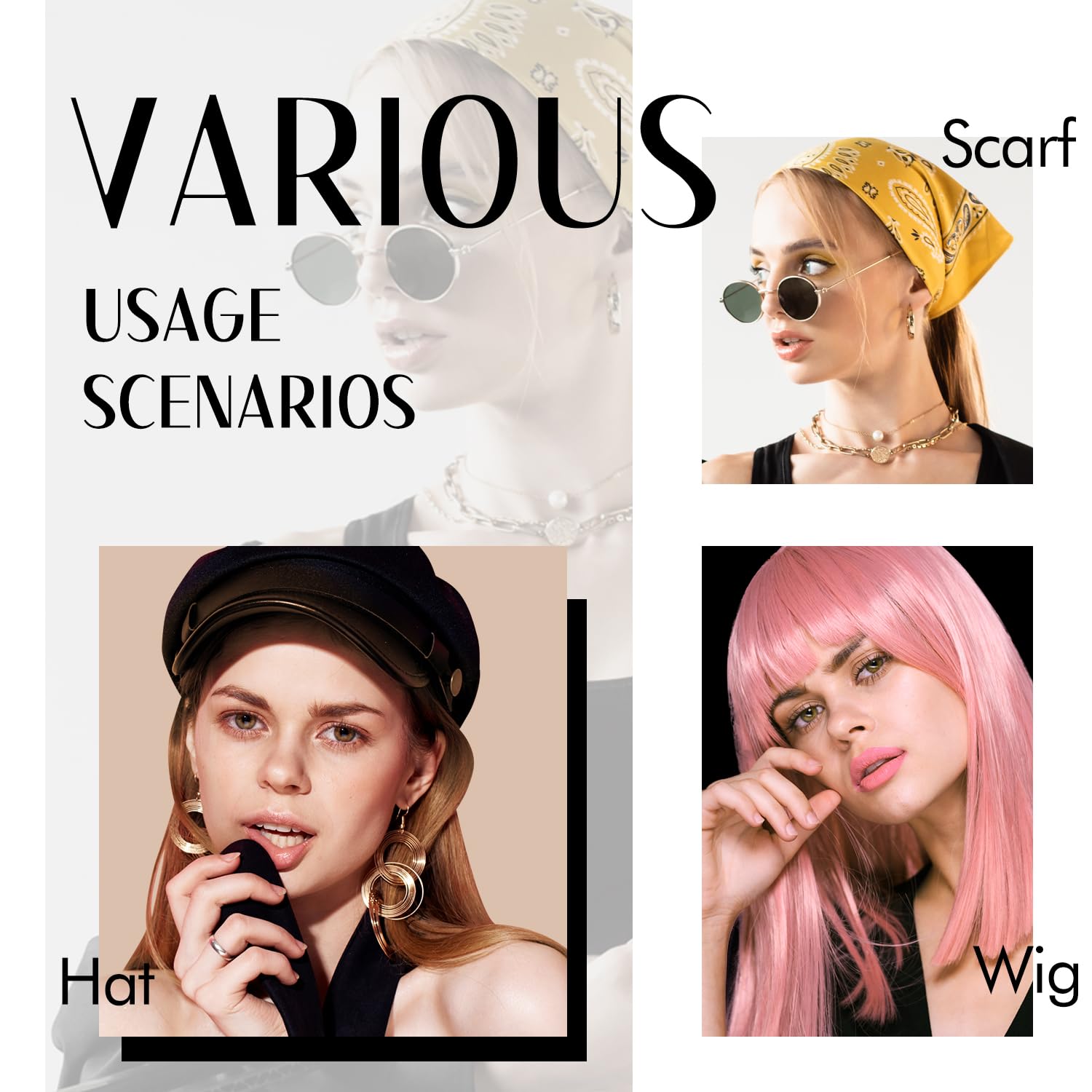 Dreamlover wig grip band packaging and product details