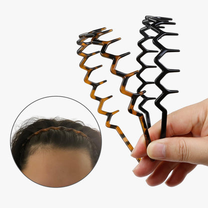 Close up of zigzag teeth on Wovowovo headband