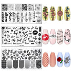 Clear silicone jelly stamper and scraper for nail art