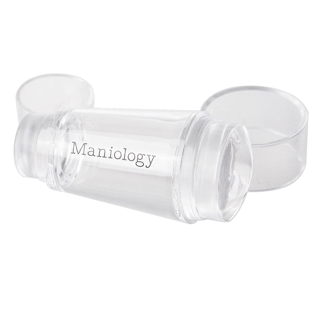 Close up of Maniology clear silicone stamping heads
