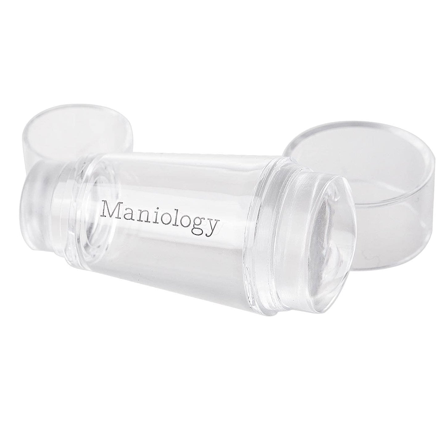 Close up of Maniology clear silicone stamping heads