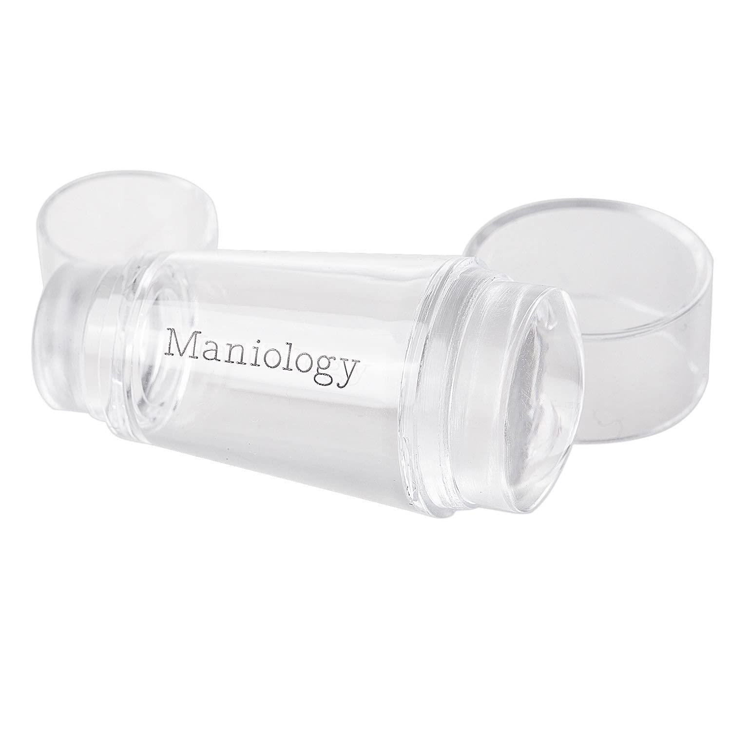 Close up of Maniology clear silicone stamping heads