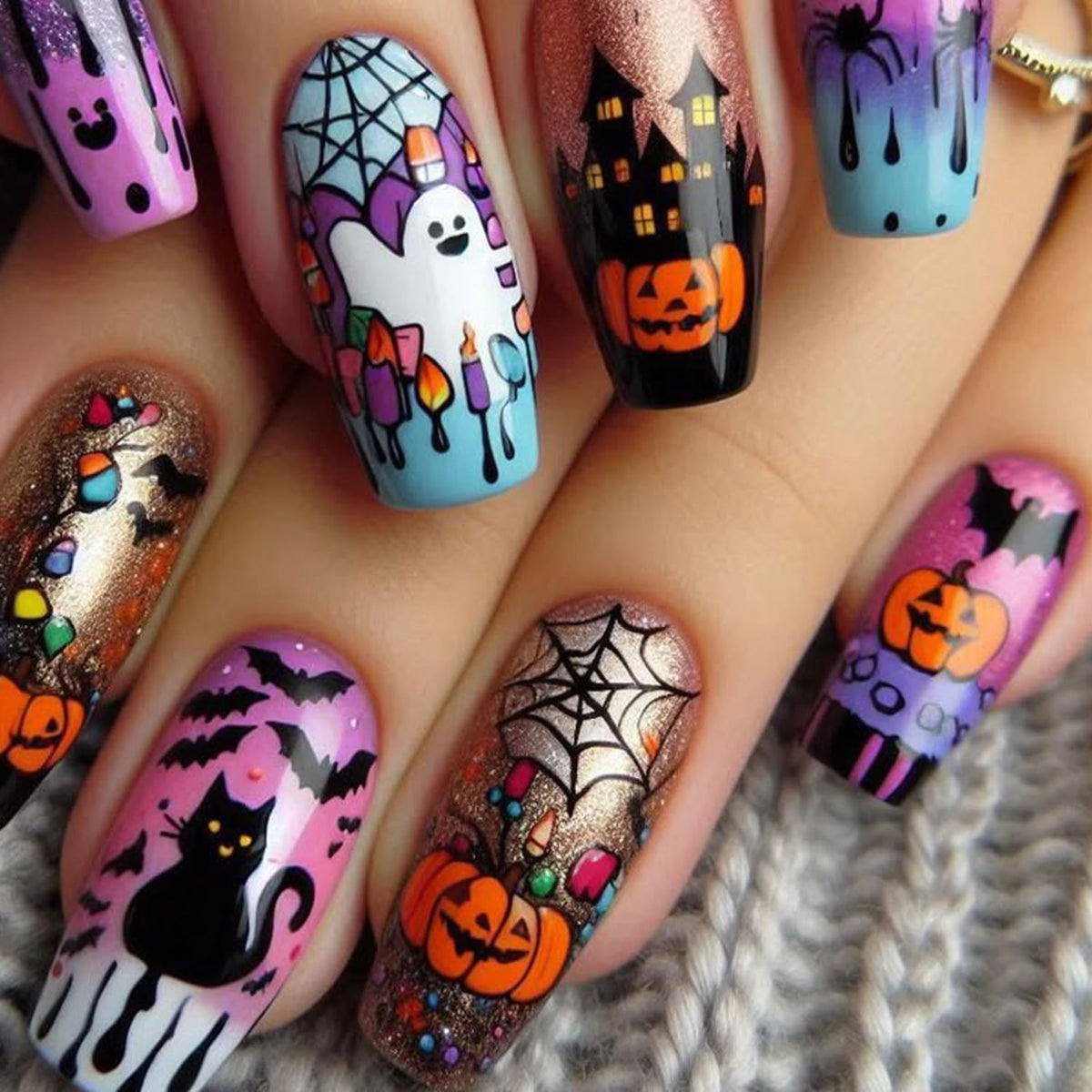 Reverse stamping technique demonstration on animal nail plate