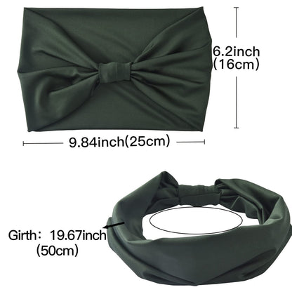 Yeshan pack of 6 boho headbands displayed