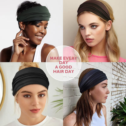 Yeshan wide colorful headbands for daily use