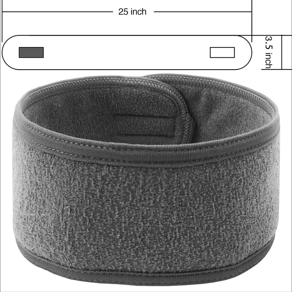 Denfany microfiber terry cloth headband texture close up