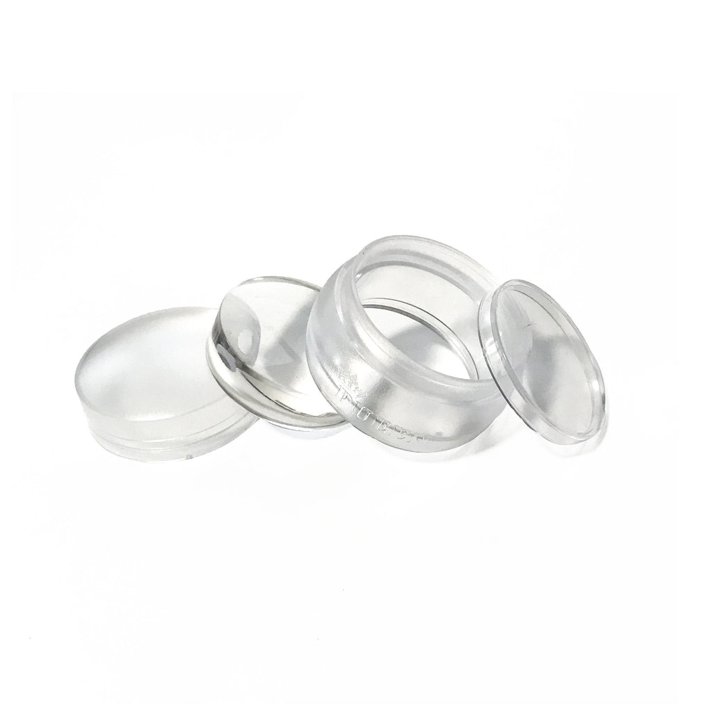 Top view of Pueen chunky clear jelly stamper for nail design