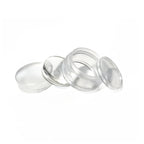 Top view of Pueen chunky clear jelly stamper for nail design