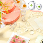 Spakon nail manicure tool kit components arranged neatly